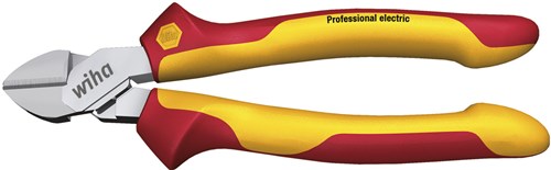 Afbeelding laden in galerijviewer, Wiha zijkniptang professional electric met dynamicjoint® | 160mm 6 1 2 | blisterverpakking - 43458 - 43458
