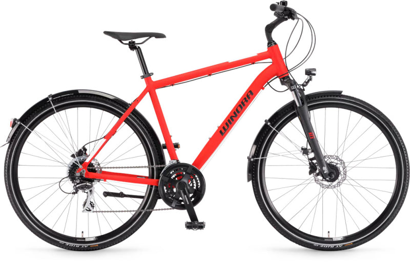 Load image into Gallery viewer, Winora domingo 24 sport 28 inch 48 cm heren 24v rood

