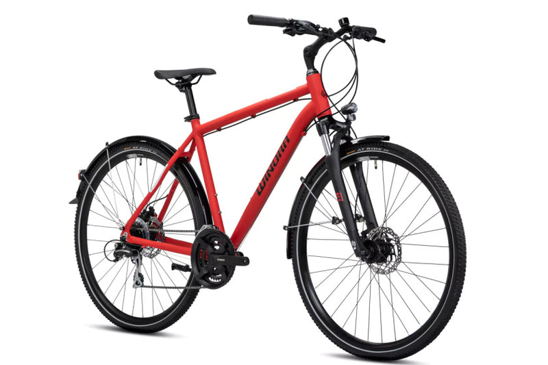 Load image into Gallery viewer, Winora domingo 24 sport 28 inch 48 cm heren 24v rood
