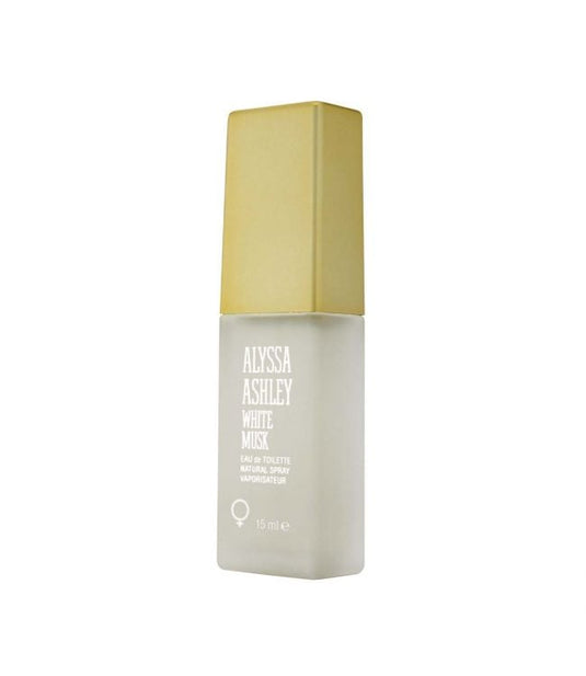 Alyssa ashley eau de toilette spray white musk 15ml unisex