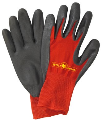 Wolf-garten bodemhandschoen gh-bo 10 (rood geel, maat 10)