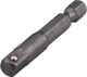 Wolfcraft adapter | voor dopsleutel | 6mm (1 4) | l 50mm | 1 stuk - 1579000