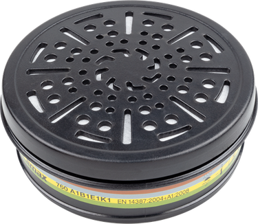 Wolfcraft - halfgelaatsmasker verwisselbaar luchtfilter abek - filter - 4951000