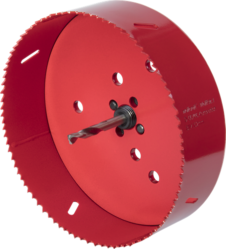 Load image into Gallery viewer, Wolfcraft bi-metalen gatenzaag | inclusief schacht boor | bim | ø152 | 1 stuk - 5498000
