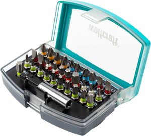 Wolfcraft bit-box | sleuf kruiskop | ph pz | torx® | inbus | 32-delig | 1 set - 2975000