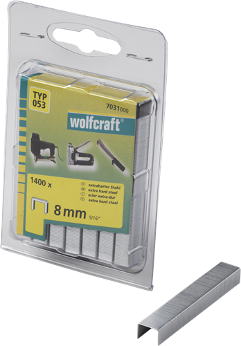 Wolfcraft breedrugnieten | type 053 | staal | 8mm | 1400 stuks - 7031000
