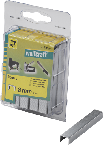 Wolfcraft breedrugnieten | type 053 | staal | 8mm | 3000 stuks - 7032000