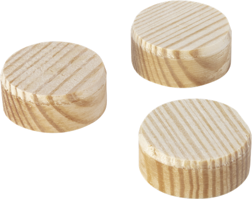 Load image into Gallery viewer, Wolfcraft conusplaatjes | ø25mm | 20 stuks - 2942000
