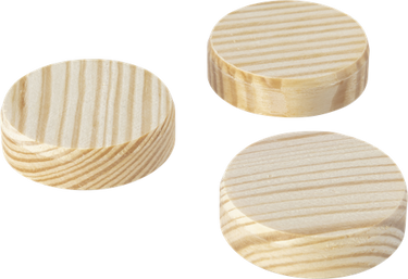 Wolfcraft conusplaatjes | ø40mm | 8 stuks - 2945000