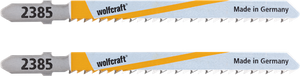 Wolfcraft decoupeerzaagblad | bim | l=100mm | t-schaft | 2 stuks - 2385000