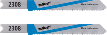 Wolfcraft decoupeerzaagblad | hss | l=70mm | u-schaft | 2 stuks - 2308000