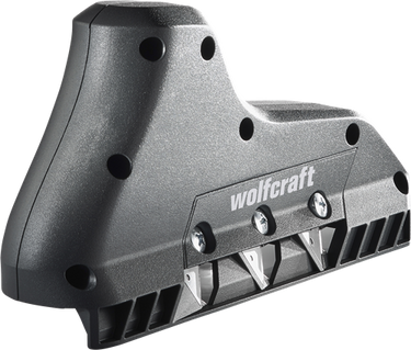 Wolfcraft - gipsschaaf - schaaf voor gips - 45 graden gipsplaten snijder - kantschaaf - 4009000
