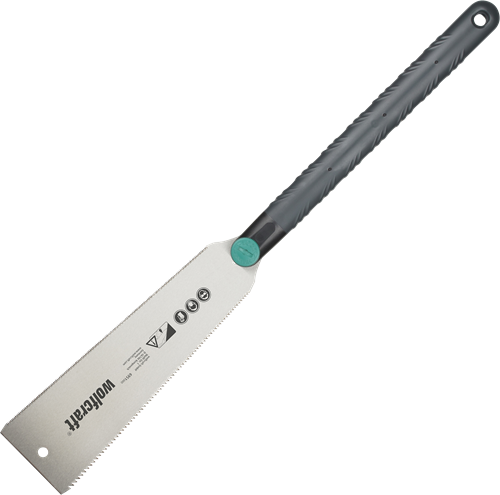 Wolfcraft - japanse zaag 240 mm - ryoba - 6951000