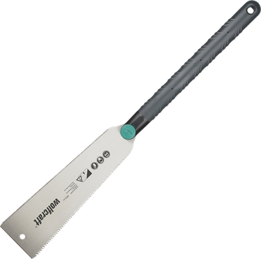 Wolfcraft - japanse zaag 240 mm - ryoba - 6951000