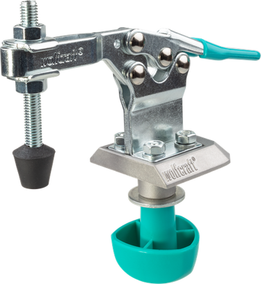 Wolfcraft - mobiele snelspanner - werkbank accessoires - lijmklem voor werktafel - 20mm - 6893000
