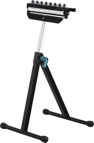 Wolfcraft - opvouwbare zaagbok - schraag - onderstel afkortzaag - 50 kg 63-100 cm - universele rolbok - 6102300 - 10 jaar garantie