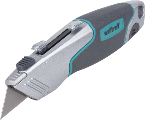 Load image into Gallery viewer, Wolfcraft professioneel mes | met twee lemmeten | 1 stuk - 4200000
