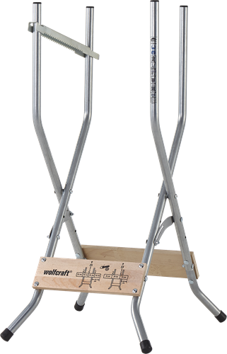Wolfcraft - professionele zaagbok - voor kettingzaag - hout - stabiele zaagbok voor brandhout - 10 jaar garantie - 5119000