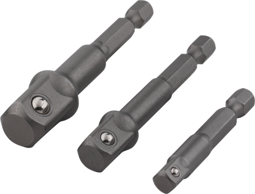 Load image into Gallery viewer, Wolfcraft set | adapter met slipkoppeling | 3-delig | 1 set - 8797000
