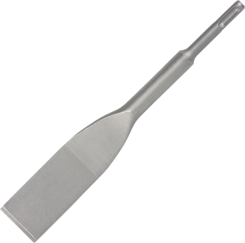 Afbeelding laden in galerijviewer, Wolfcraft - tegelbeitel sds plus - 40mm breed - spadebeitel - 7909000
