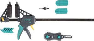 Wolfcraft - terrasbouw set - vlonderbevestiging - 11 delig - 6988000