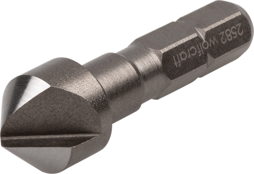 Wolfcraft - conische verzinkboor ø 10 mm - zeskantschacht - hex - 2582000