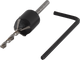 Wolfcraft voorboor | met verzinkboor | ø3,2-12mm | 1 stuk - 2498000