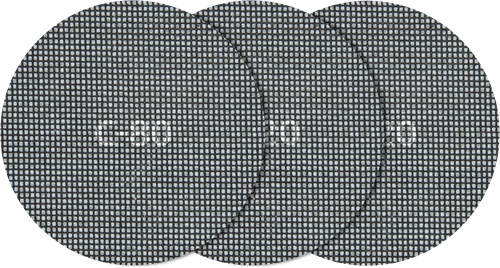 Load image into Gallery viewer, Wolfcraft zelfklevend stramien | silic.carbid | ø125mm | 5 stuks - 8464000
