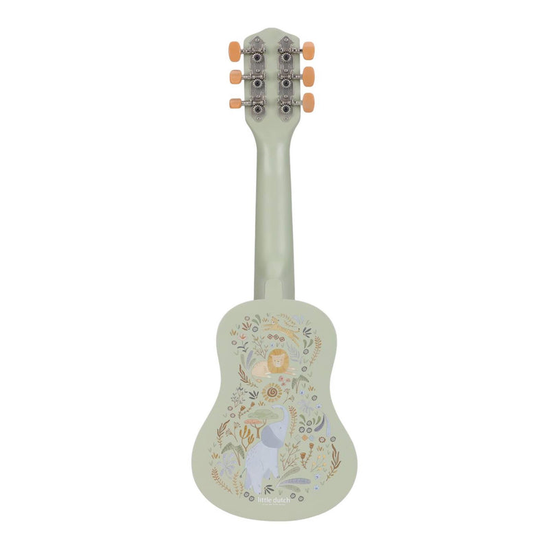 Chargez l'image dans la visionneuse de la galerie, Little dutch safari friends houten gitaar green fsc
