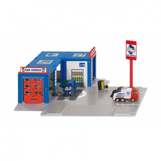 Siku world garage met stickervel