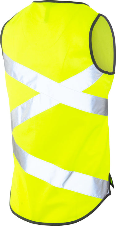 Wowow reflectievest crossroad jacket maat m geel