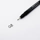 Tombow • fineliner mono drawing pen, line width 08 (approx. 0.60 mm), black