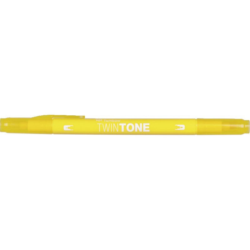 Load image into Gallery viewer, Tombow • twintone dual-tip brushpen yellow
