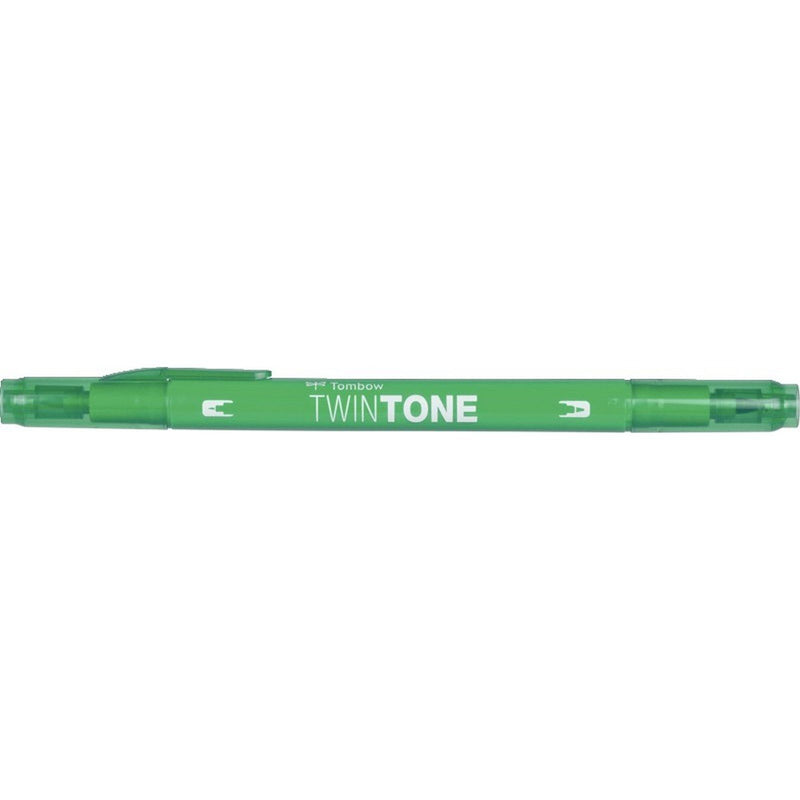 Load image into Gallery viewer, Tombow • twintone dual-tip brushpen green
