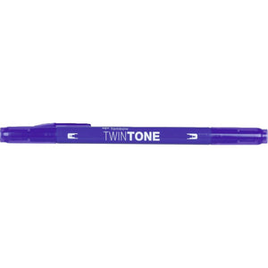 Tombow • twintone dual-tip brushpen prussian blue