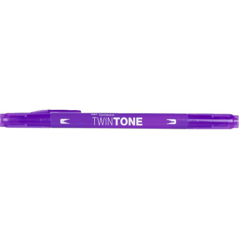 Load image into Gallery viewer, Tombow • twintone dual-tip brushpen violet
