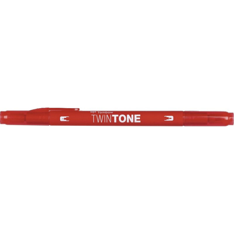 Load image into Gallery viewer, Tombow • twintone dual-tip brushpen red
