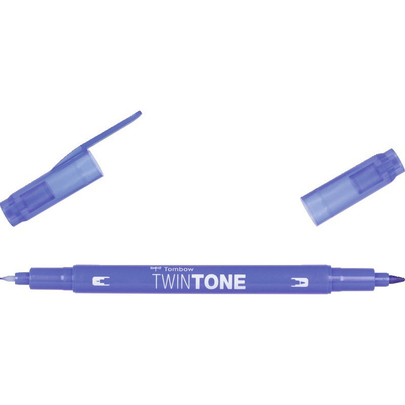 Load image into Gallery viewer, Tombow • twintone dual-tip brushpen french blue
