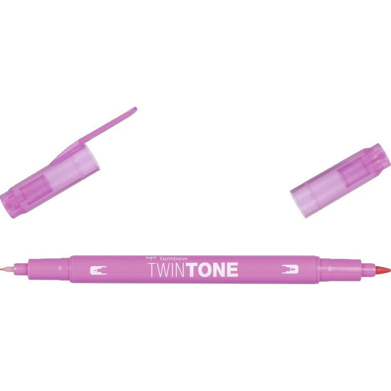 Load image into Gallery viewer, Tombow • twintone dual-tip brushpen princess pink
