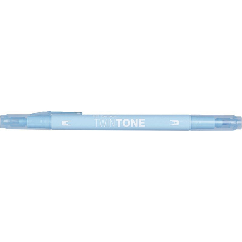 Load image into Gallery viewer, Tombow • twintone dual-tip brushpen sky blue

