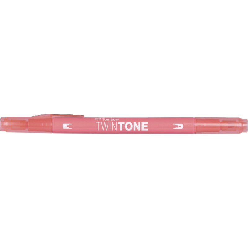 Load image into Gallery viewer, Tombow • twintone dual-tip brushpen cherry pink
