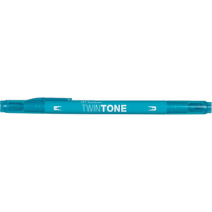 Tombow • twintone dual-tip brushpen emerald green