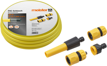 Meister slang aansluitset 20m 1 2 w - wu9926280