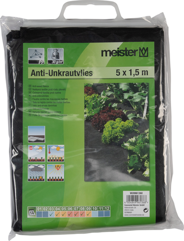 Meister anti-onkruidvlies 5x1.5m - wu9961360