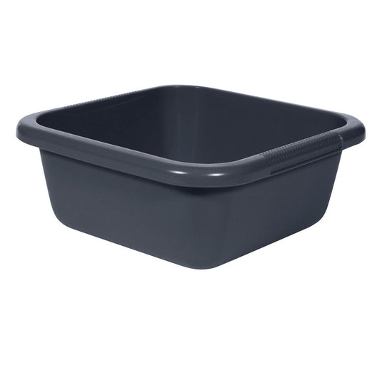Curver afwasbak vierkant 10ltr antraciet