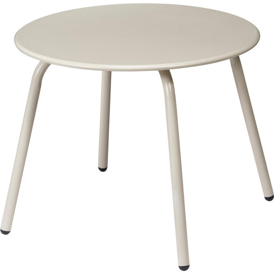 Home styling tafel beige ã¸50xh40cm tafel beige ã¸50xh40cm