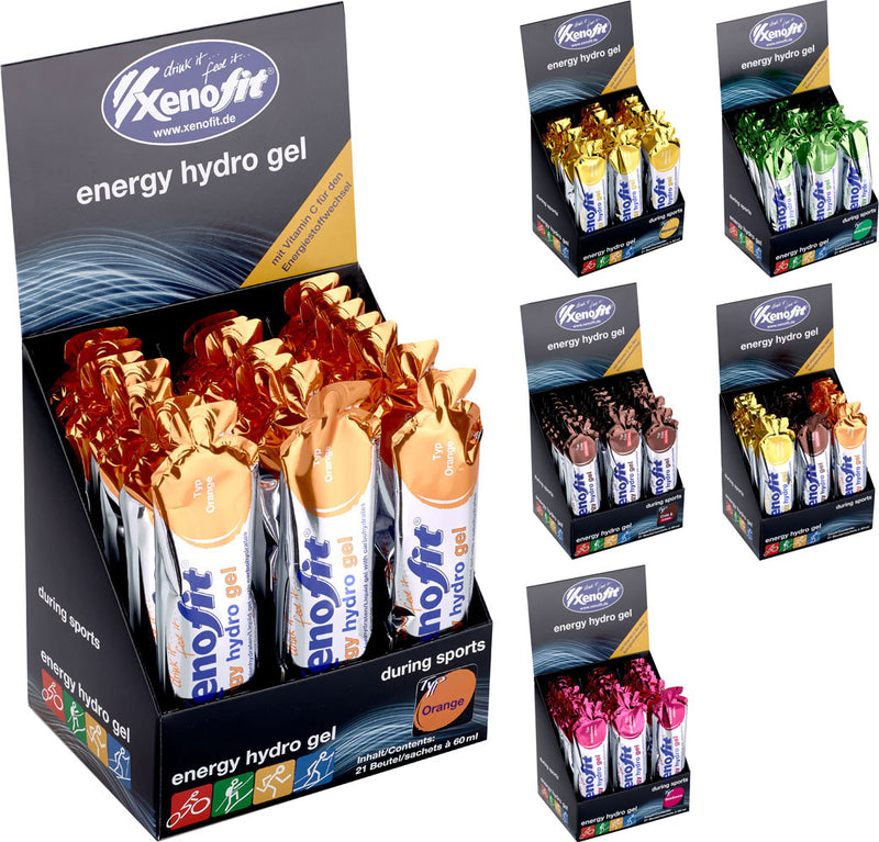 Load image into Gallery viewer, Xenofit energy hydro gel 21x60ml box
