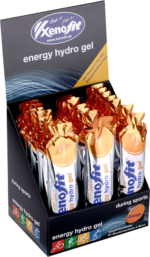 Load image into Gallery viewer, Xenofit energy hydro gel 21x60ml box
