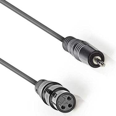 Nedis xlr kabel - stereo - gebalanceerd