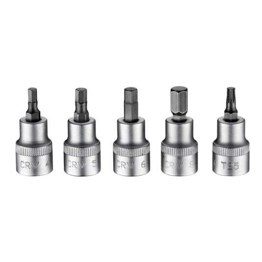 Icetoolz xpert koppenset: 4 5 6 8mm inbus en t25, e21s